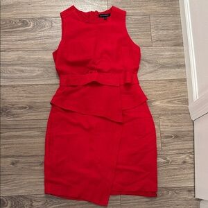 Banana Republic Red Sleeveless Dress